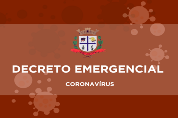 Prefeitura decreta novas medidas de contenção ao coronavírus