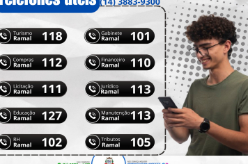Telefones Úteis – Prefeitura de Bofete
