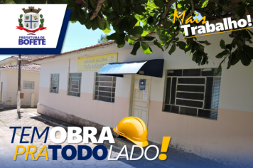 Prefeitura inicia reforma geral da UBS do Bairro São Roque Novo