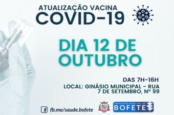 Atualização da Vacinação da Covid-19