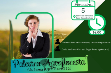 PALESTRA SOBRE AGROFLORESTA EM BOFETE! 