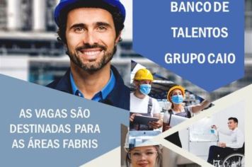 Banco de Talentos - Grupo Caio