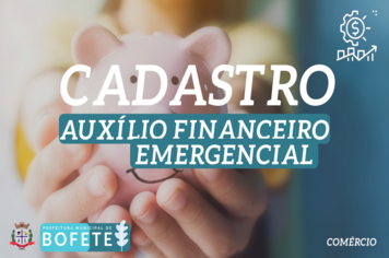 CADASTRO - AUXÍLIO FINANCEIRO EMERGENCIAL