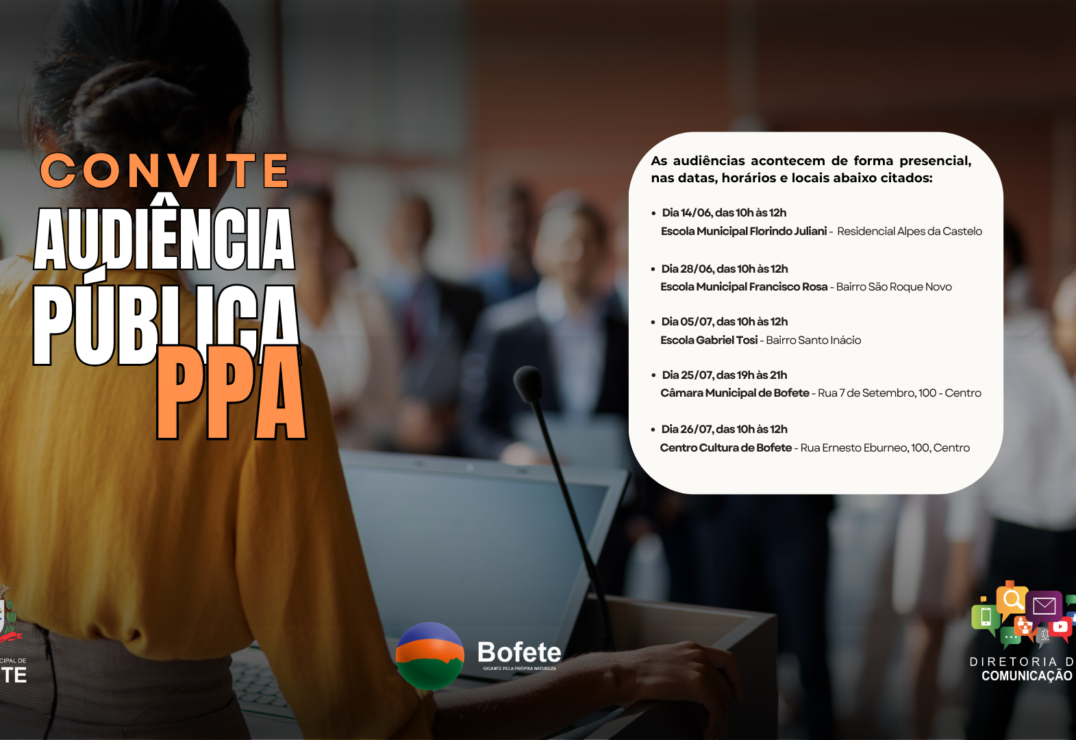 Audiência Pública PPA