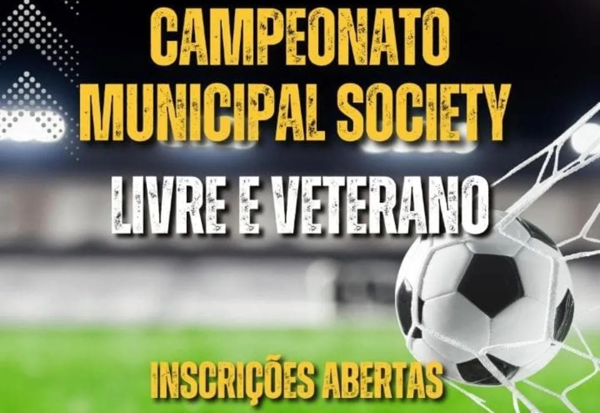 Abertas as inscrições para o Campeonato Municipal de Society Livre e Veterano em Bofete