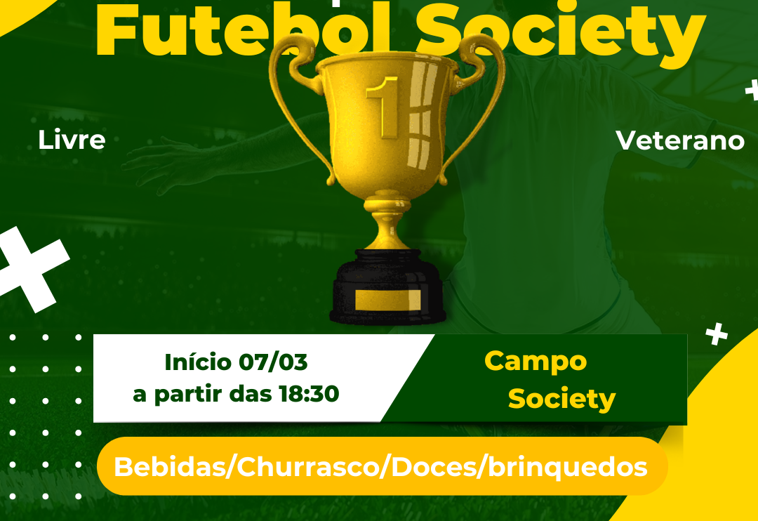 VEM AÍ O CAMPEONATO DE FUTEBOL SOCIETY DE BOFETE!