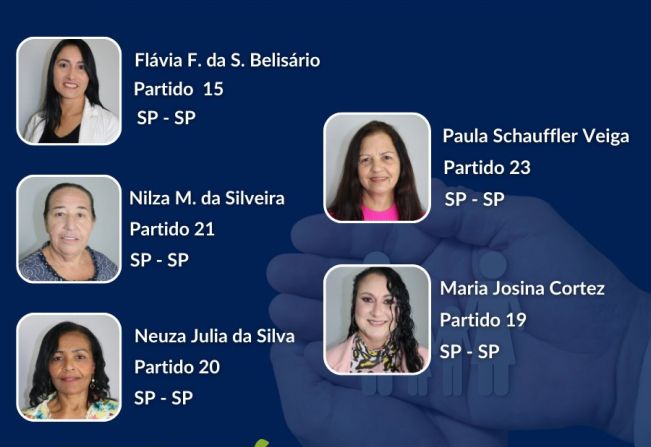 Candidatas Eleitas à Conselheiras Tutelares